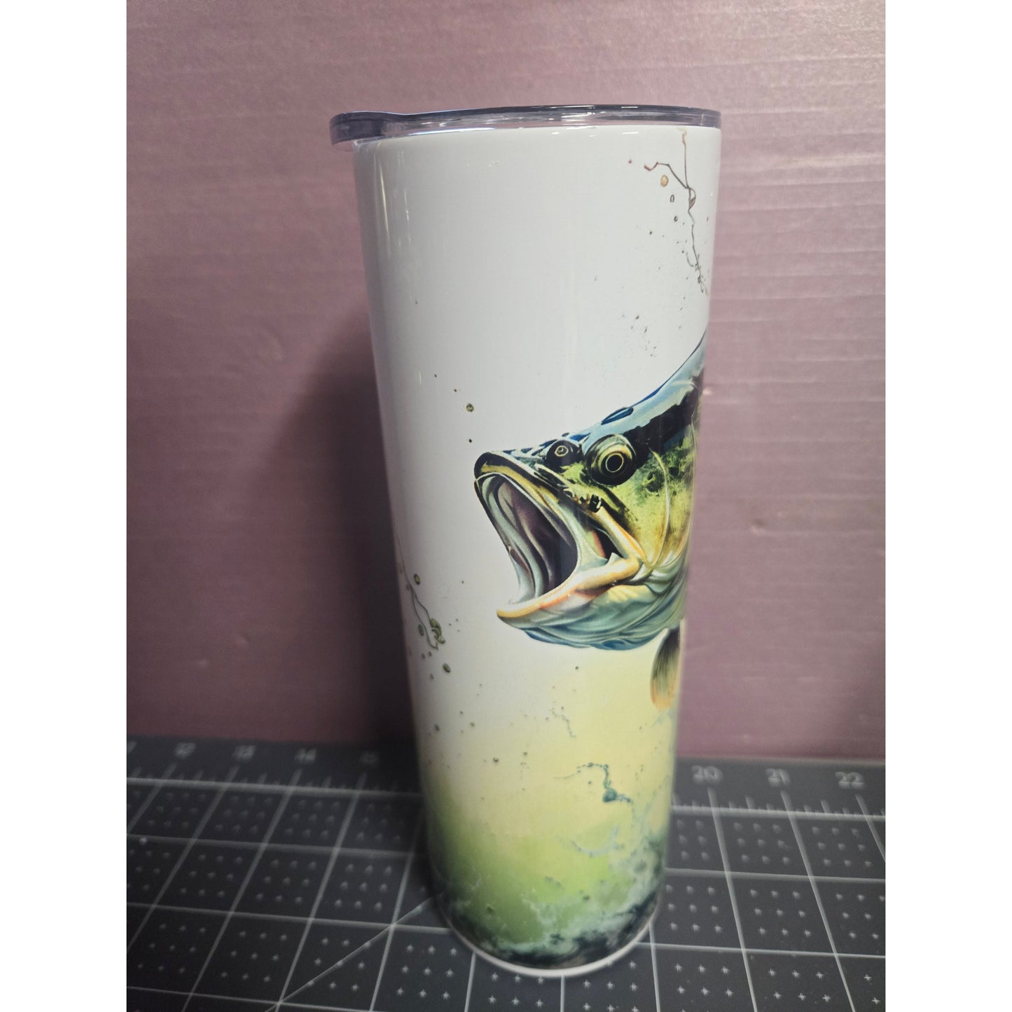 Bass fish tumbler