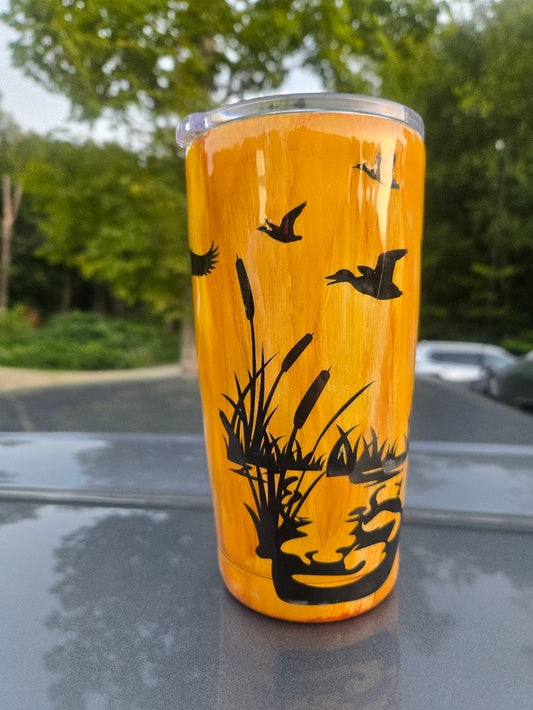 Wildlife woodgrain, Tumbler