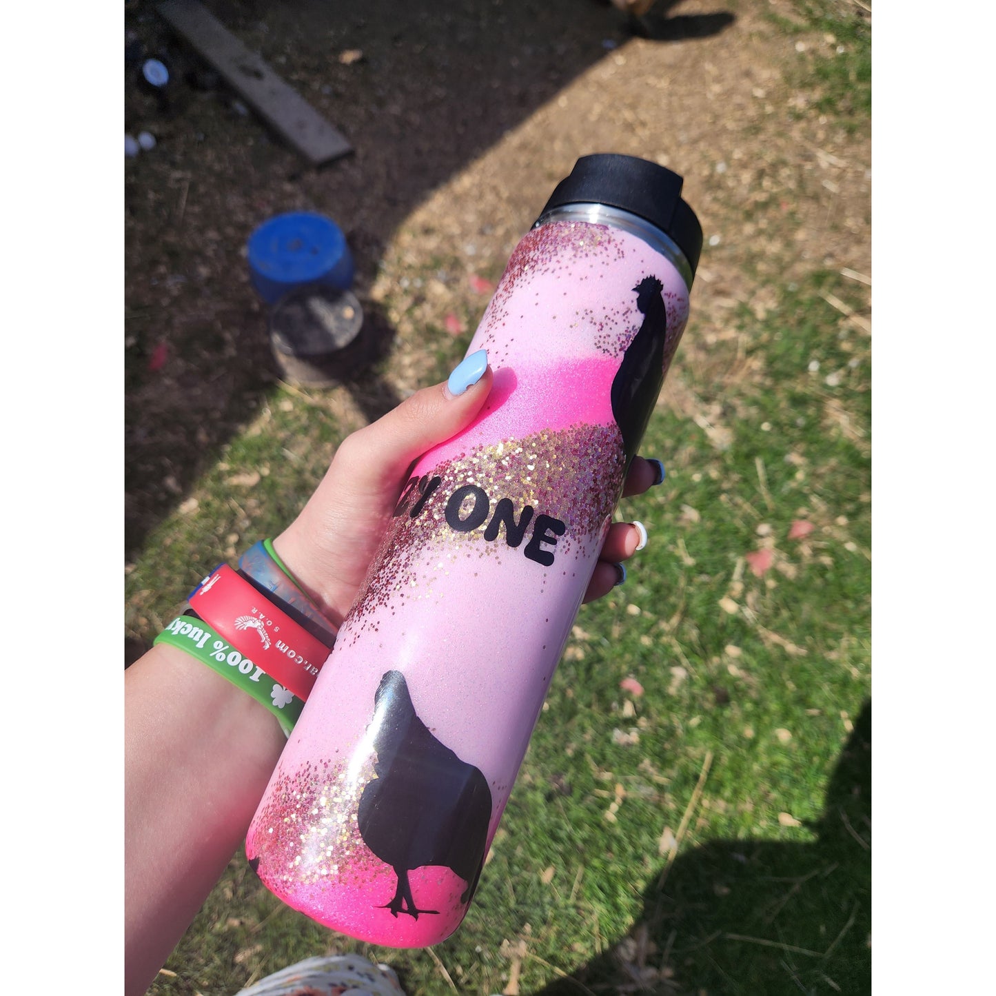 Chicken water bottle