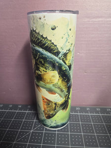 Bass fish tumbler