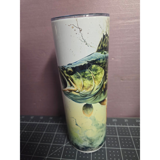 Bass fish tumbler
