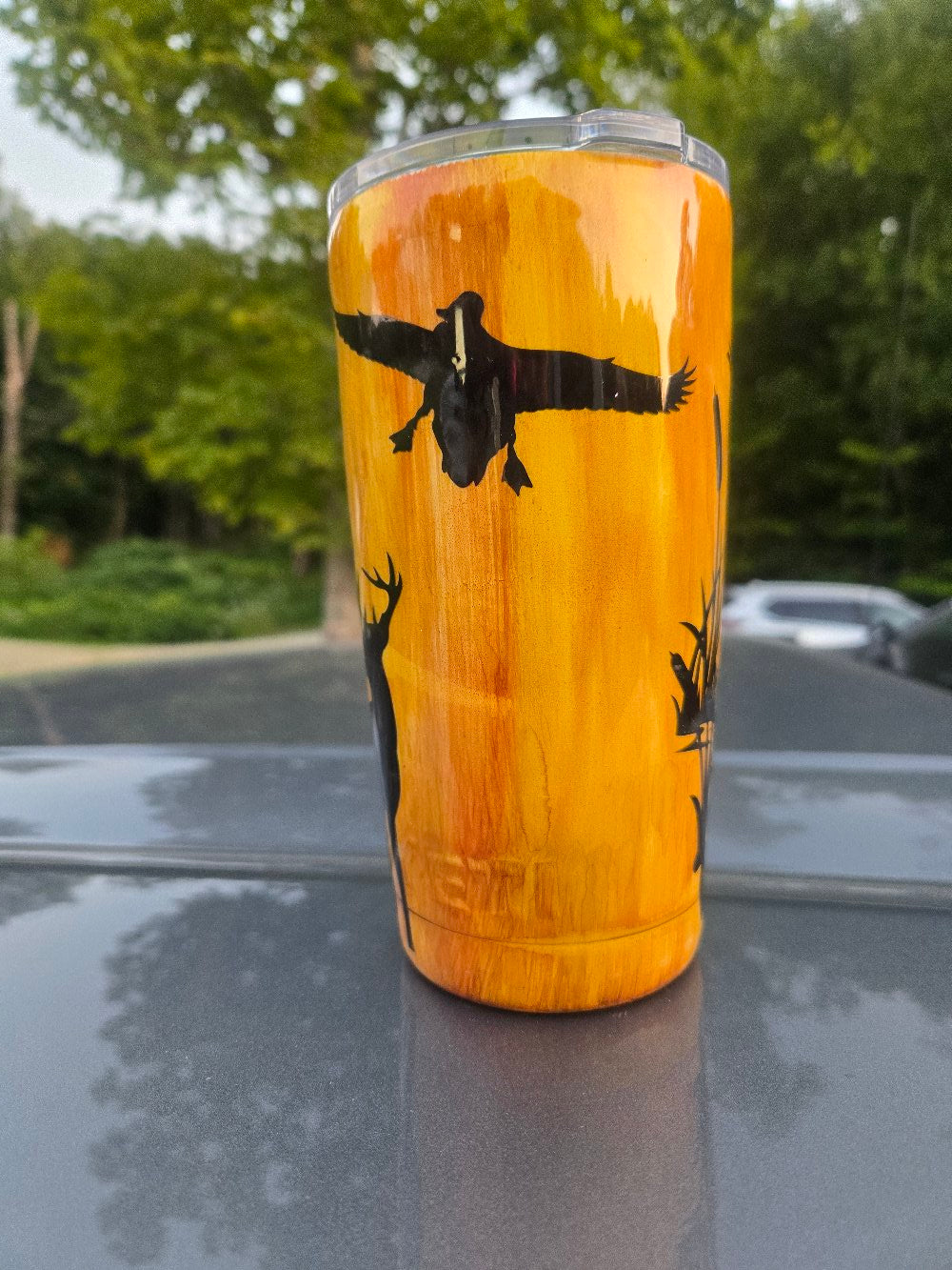 Wildlife woodgrain, Tumbler