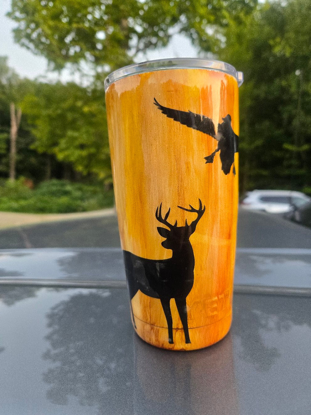 Wildlife woodgrain, Tumbler