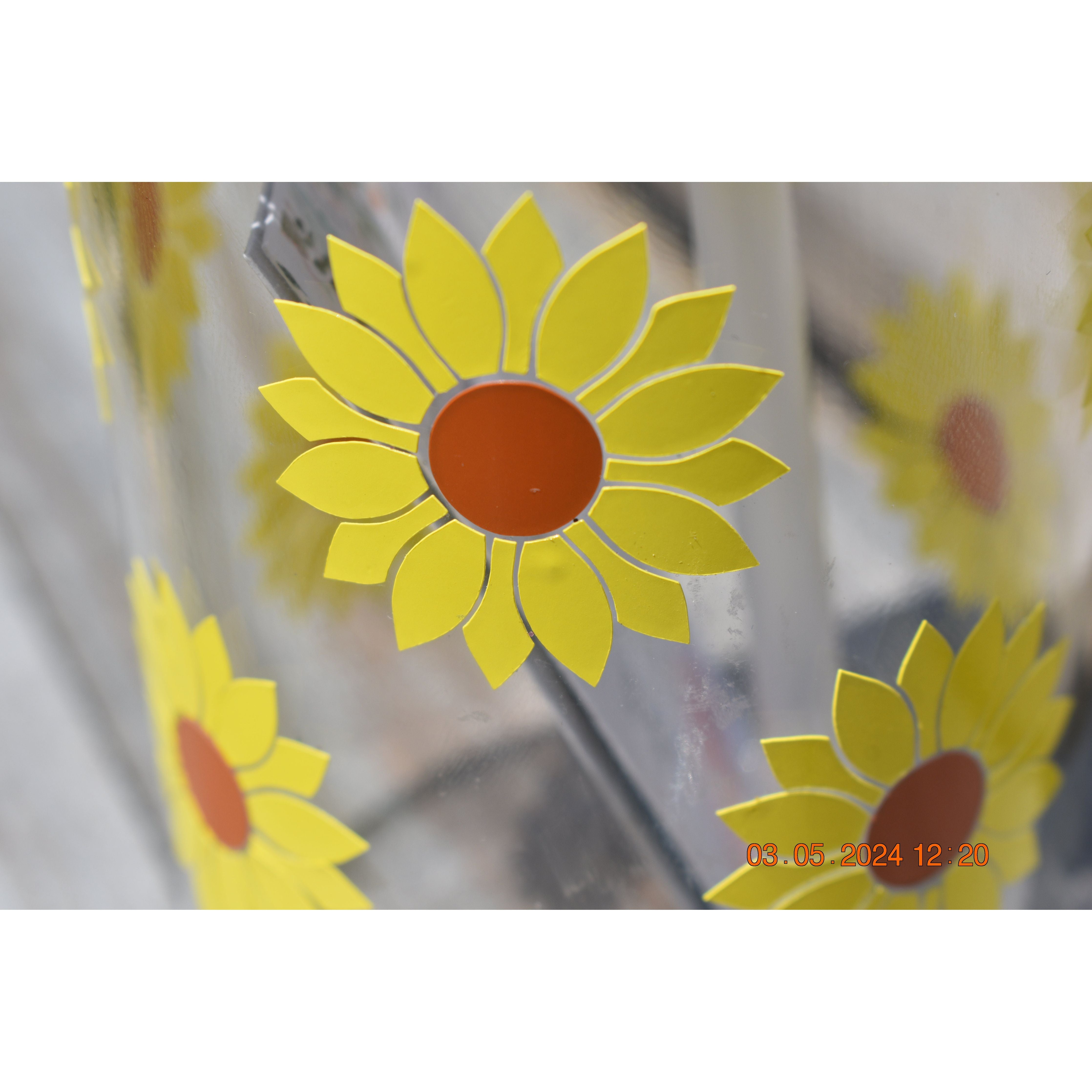 Sunflower Glass Tumbler