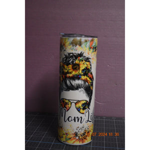 Mom life, sublimation tumbler