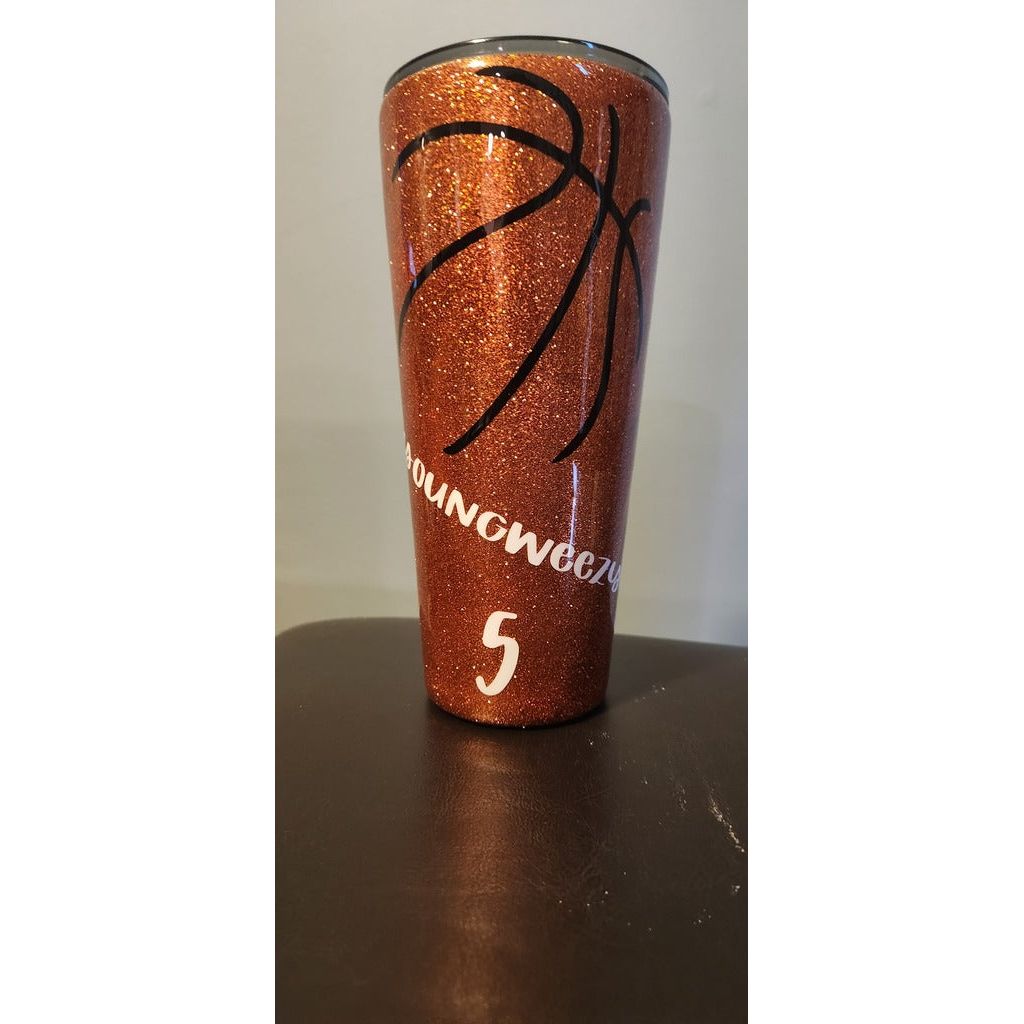 Basketball team tumblers