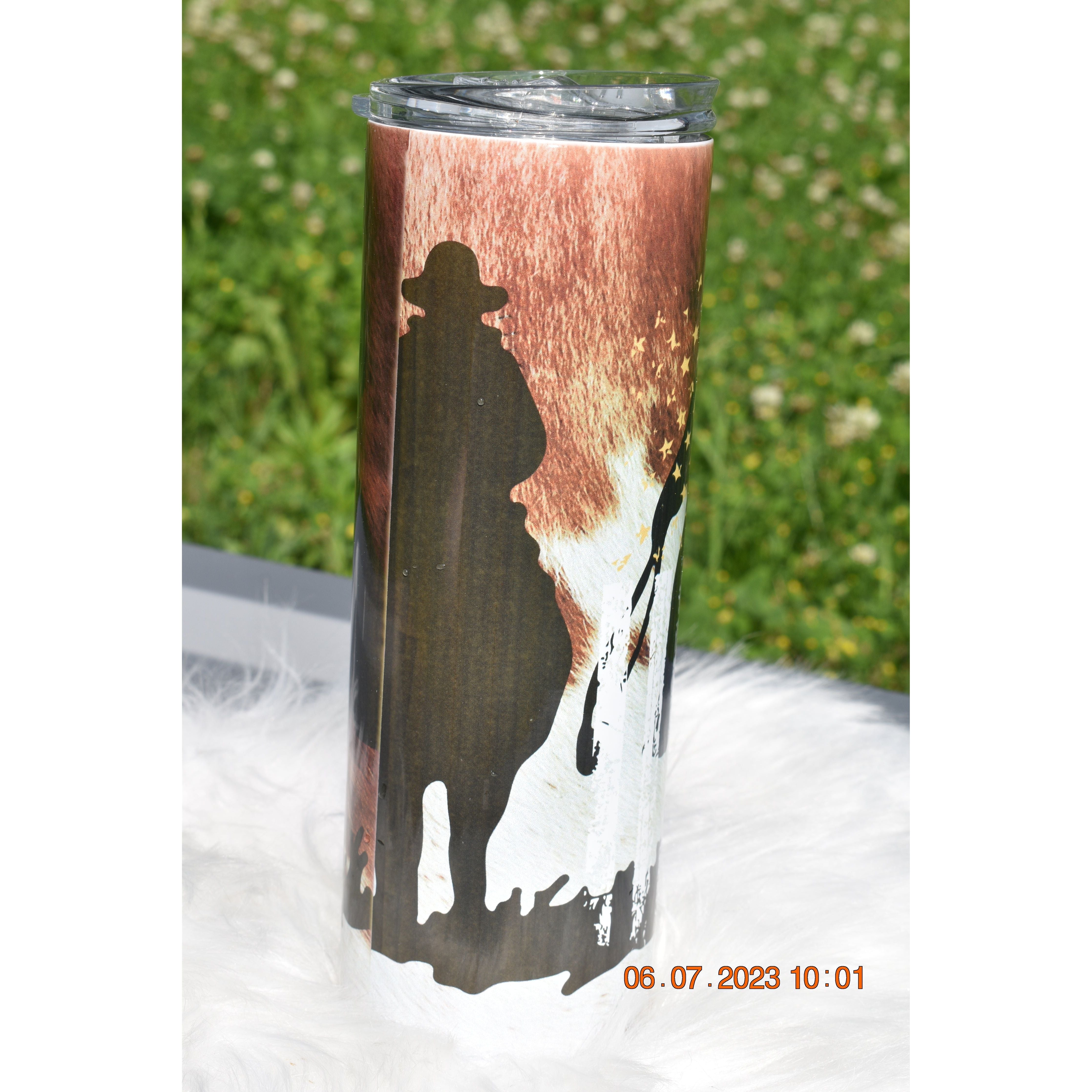 Yellowstone, sublimation tumbler