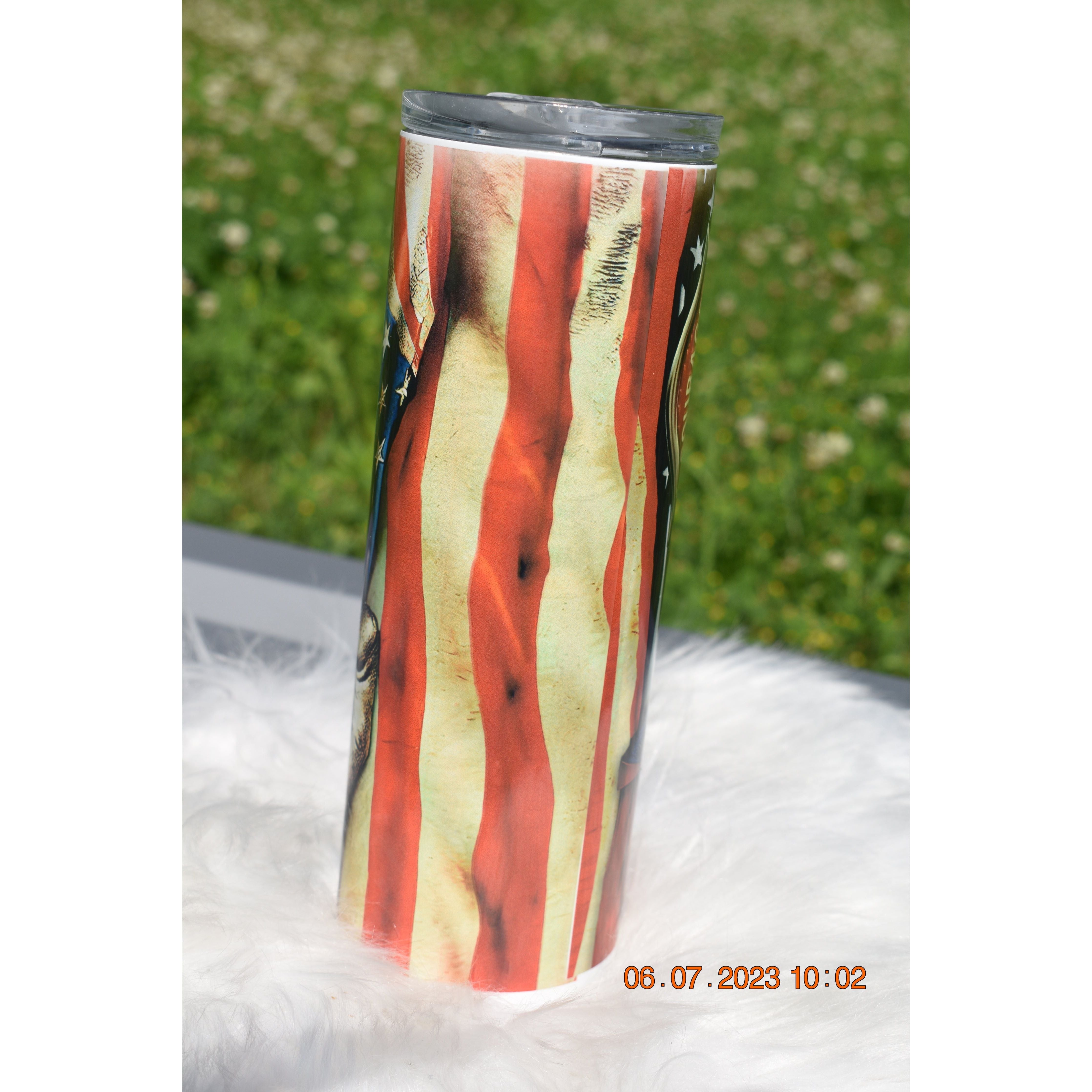 Fire and rescue, sublimation tumbler