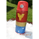 Load image into Gallery viewer, Wonder women kids water bottle
