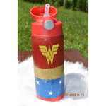 Load image into Gallery viewer, Wonder women kids water bottle
