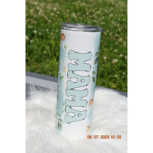 Mama daisy, sublimation tumbler