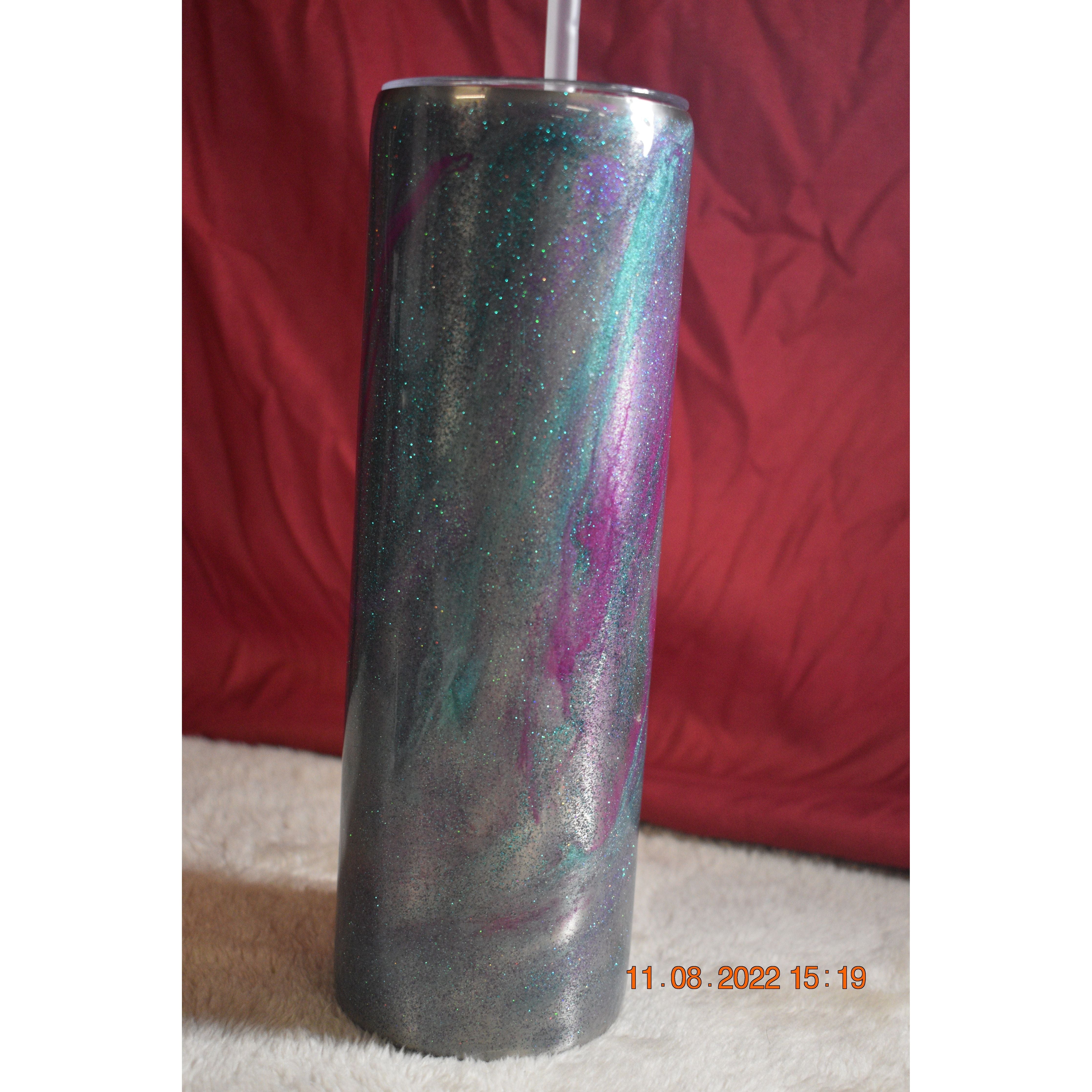 galaxy swirl, tumbler