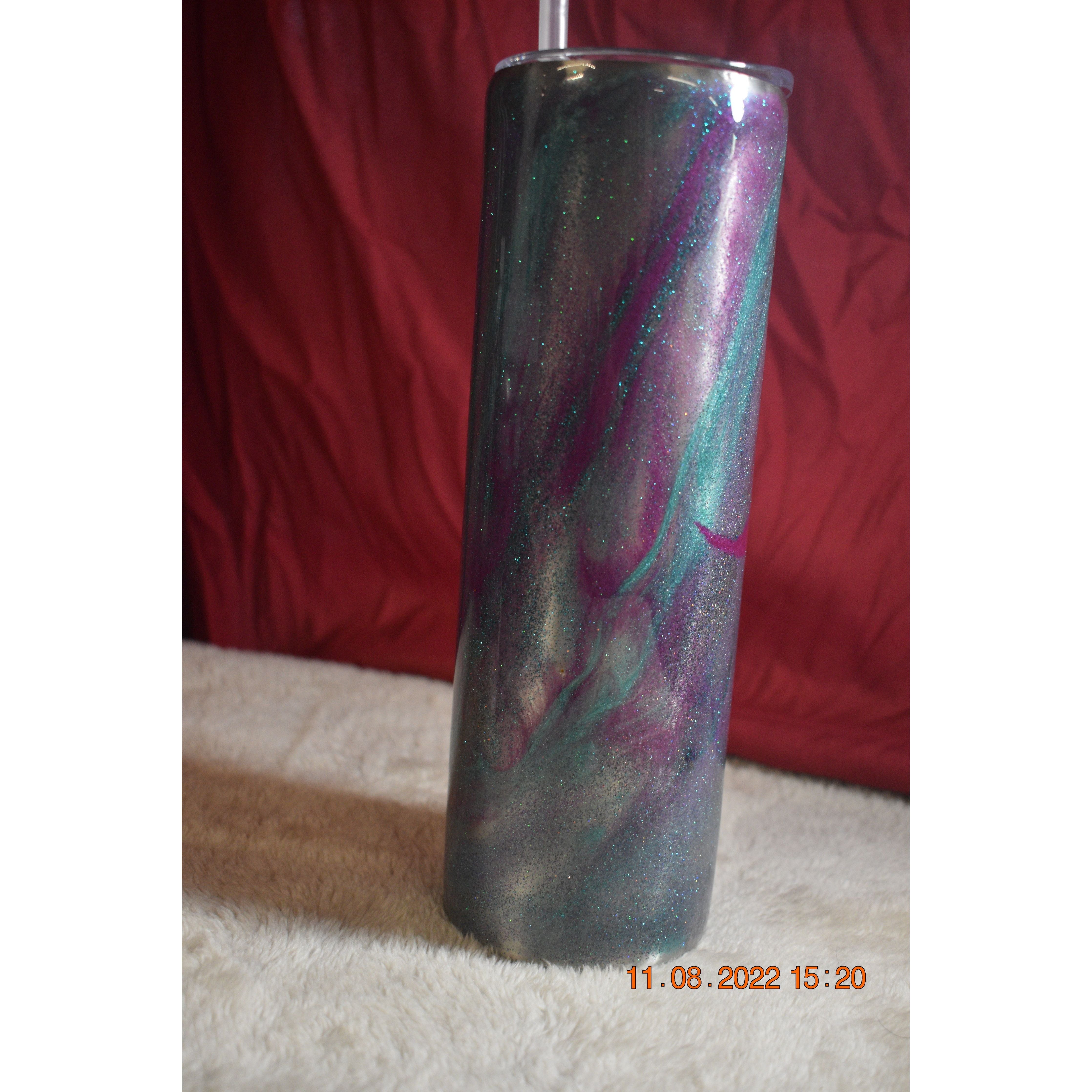 galaxy swirl, tumbler