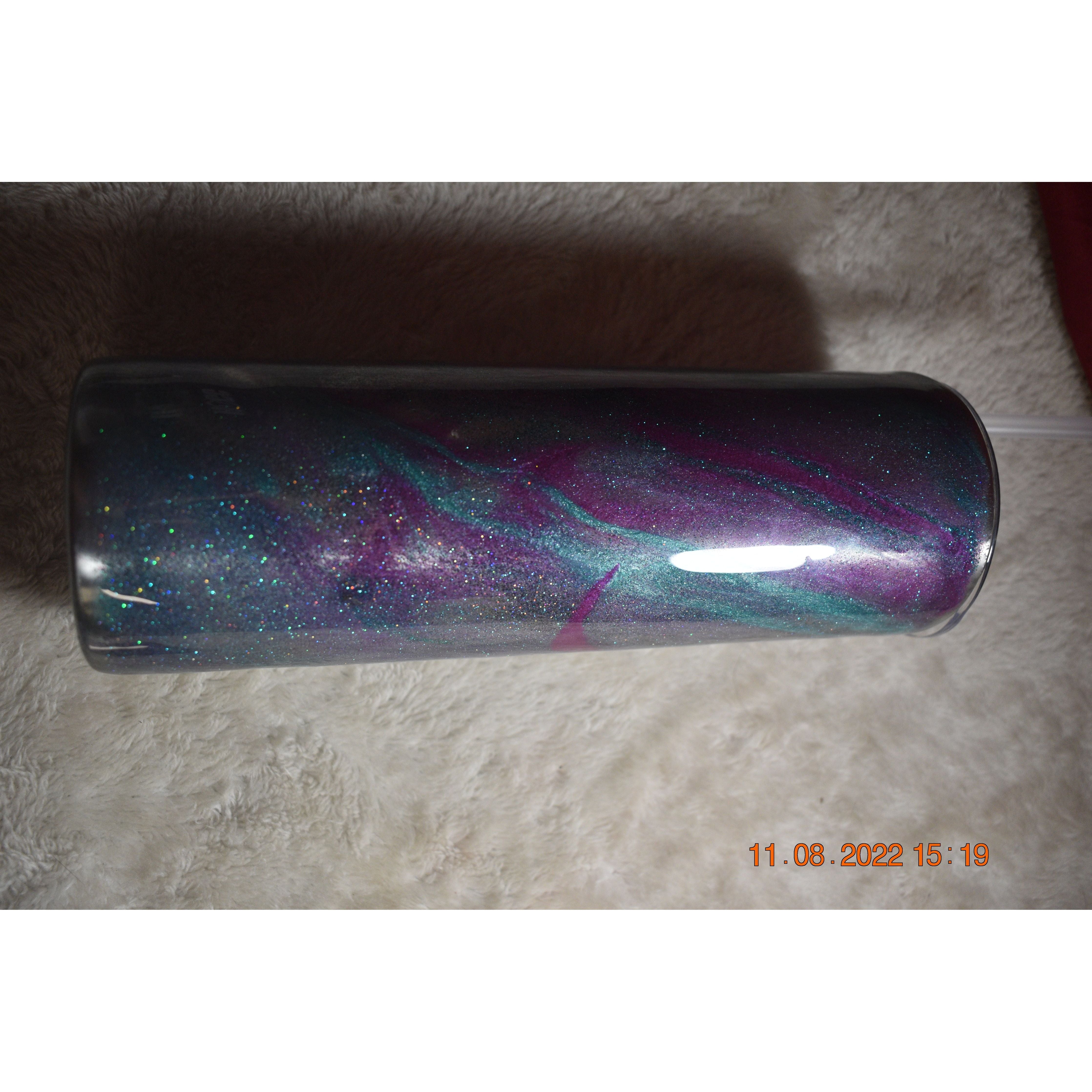 galaxy swirl, tumbler