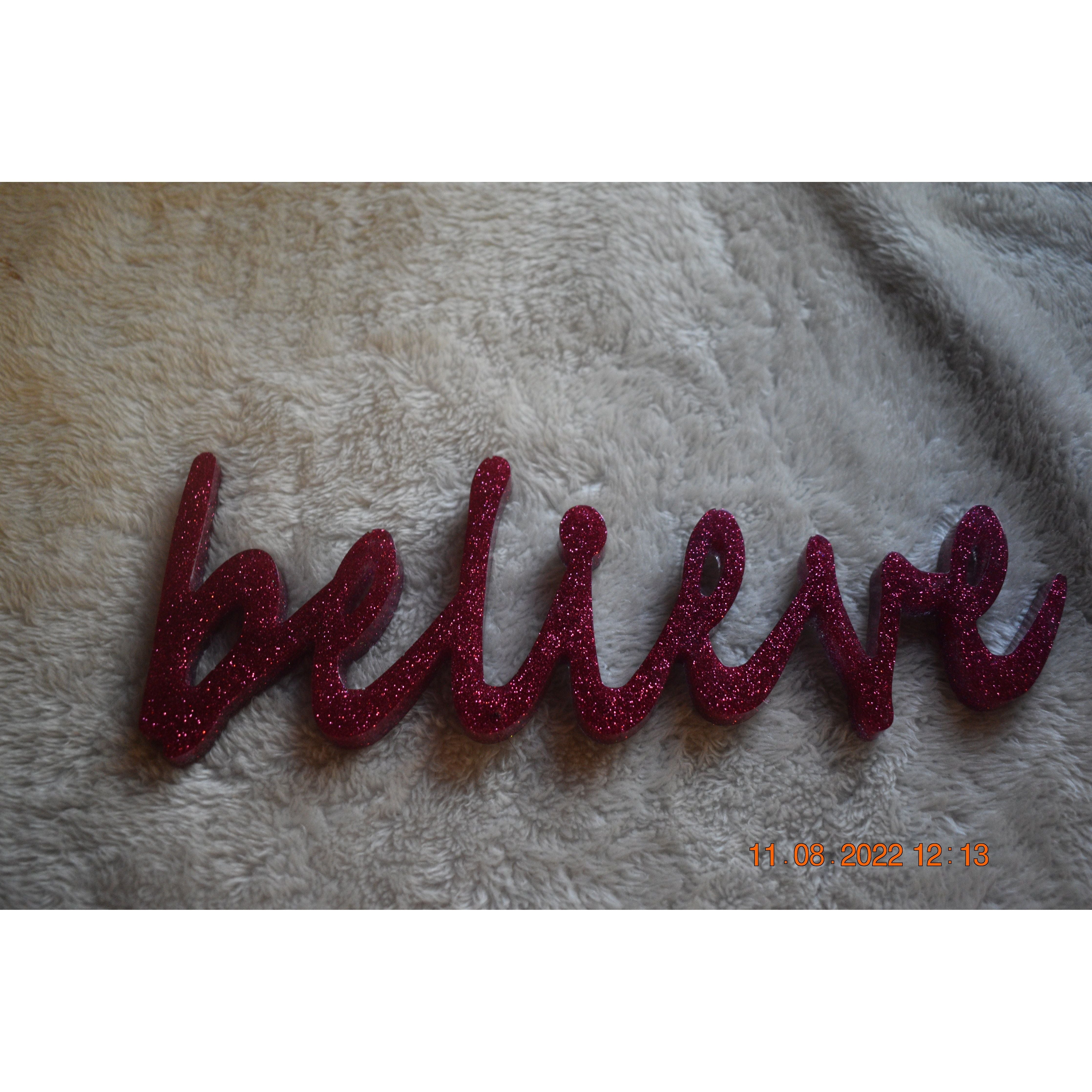 Believe , sign