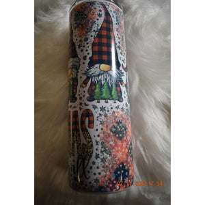 Merry Christmas y'all, sublimation tumbler