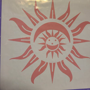 Solstice silhouette, decal