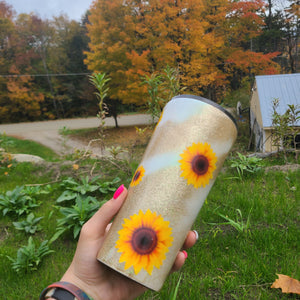 Sunflower tumbler