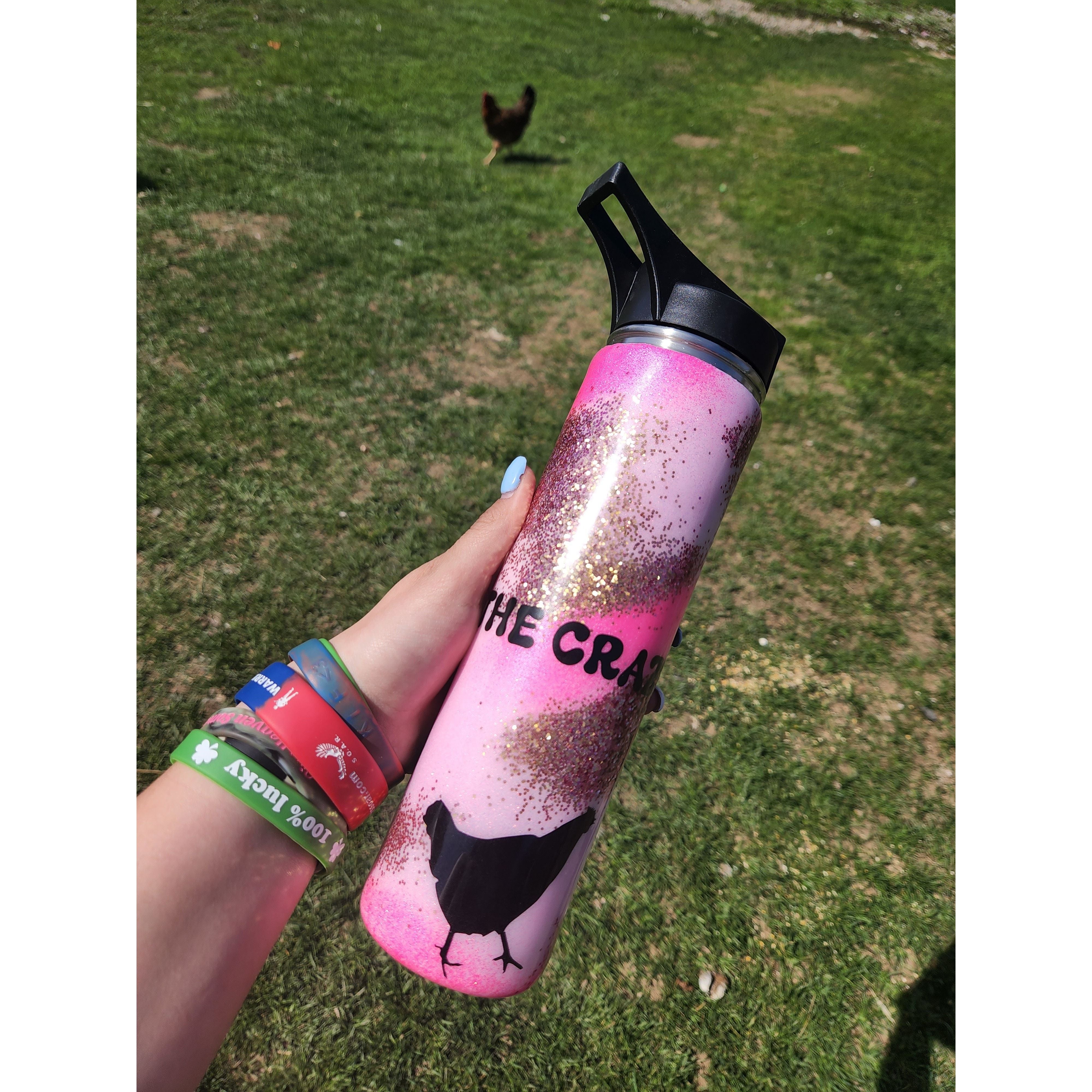 Chicken water bottle