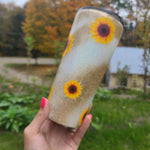 Load image into Gallery viewer, Sunflower tumbler
